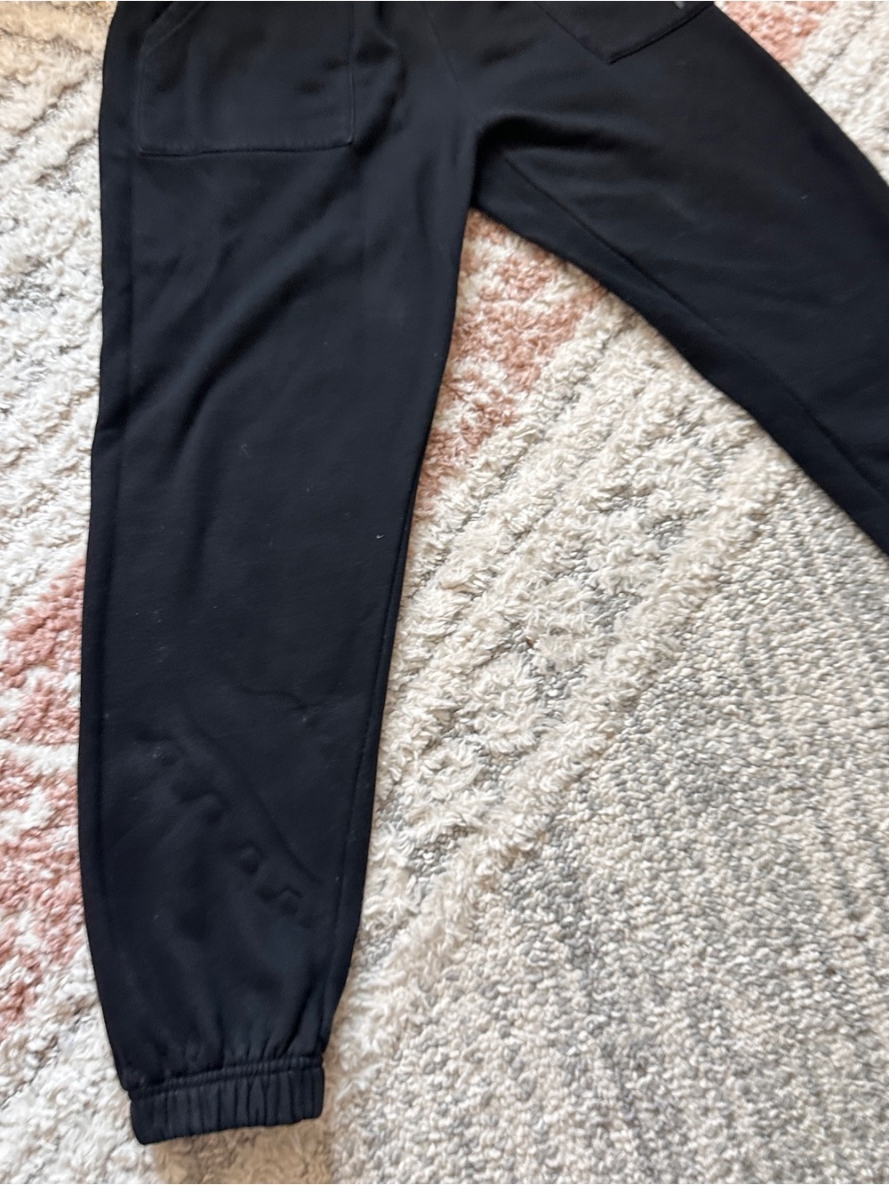 🖤 White 🖤 Fox 🦊 Boutique Off Stage Onxy Vol.3 Sweatpants Black on Black Joggers - Picture 8 of 10